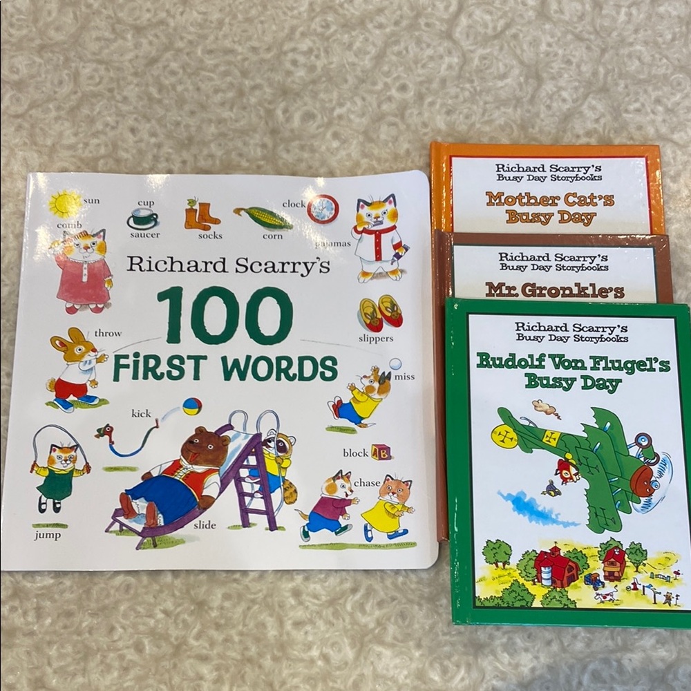 Richard Scarry storybook bundle